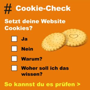 Read more about the article Cookie-Check für deine Website