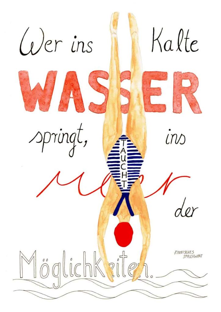 Handlettering 5 aus der Creative Ladies Night München